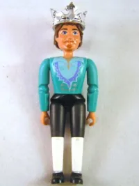 LEGO Belville Male - King, Crown minifigure