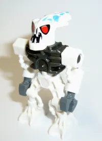LEGO Bionicle Mini - Barraki Pridak (Pearl Dark Gray Torso) minifigure