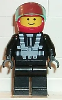 LEGO Blacktron Racer minifigure