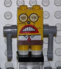 LEGO Robot SpongeBob with Sticker minifigure