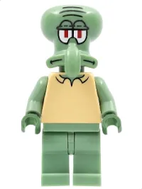 LEGO Squidward - Modified Head minifigure