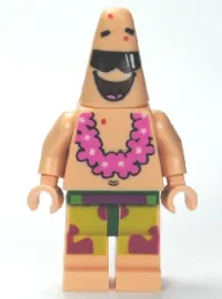 LEGO Patrick - Pink Lei minifigure