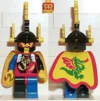 LEGO Dragon Knights - Dragon Master, Yellow Plumes, Dragon Cape minifigure