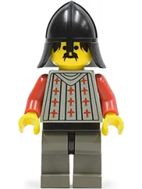 LEGO Fright Knights - Knight 2, Black Neck-Protector minifigure