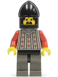 LEGO Fright Knights - Knight 2, Black Chin-Guard minifigure