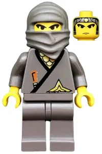 LEGO Ninja - Gray minifigure