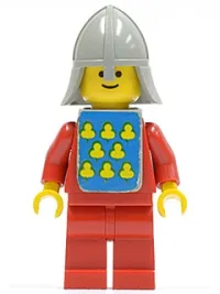 LEGO Classic - Yellow Castle Knight Red - with Vest Stickers minifigure