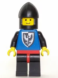 LEGO Black Falcon - Black Legs with Red Hips, Black Chin-Guard minifigure