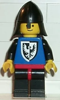 LEGO Black Falcon - Black Legs with Red Hips, Black Neck-Protector minifigure
