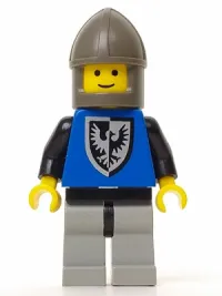 LEGO Black Falcon - Light Gray Legs with Black Hips, Dark Gray Chin-Guard minifigure