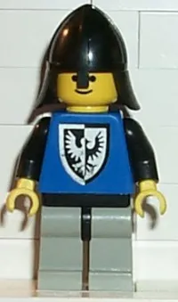 LEGO Black Falcon - Light Gray Legs with Black Hips, Black Neck-Protector minifigure
