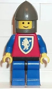 LEGO Crusader Lion - Blue Legs with Black Hips, Dark Gray Chin-Guard minifigure