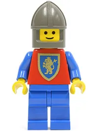 LEGO Crusader Lion - Blue Legs, Dark Gray Chin-Guard minifigure