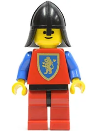 LEGO Crusader Lion - Red Legs with Black Hips, Black Neck-Protector minifigure