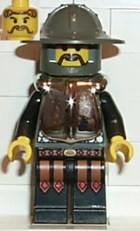 LEGO Knights Kingdom I - Helmet and Chrome Silver Armor minifigure