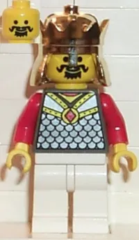 LEGO Chess King, Red Plastic Cape minifigure