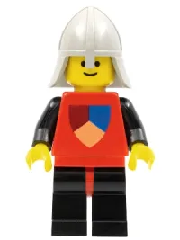 LEGO Classic - Knights Tournament Knight Red, Black Legs with Red Hips minifigure