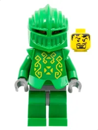 LEGO Knights Kingdom II - Rascus with Armor, Plain Torso minifigure