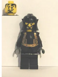LEGO Breastplate - Armor over Black, Cheek Protection Helmet (Evil Knight) minifigure