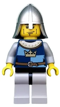 LEGO Fantasy Era - Crown Knight Quarters, Helmet with Neck Protector, Vertical Cheek Lines minifigure