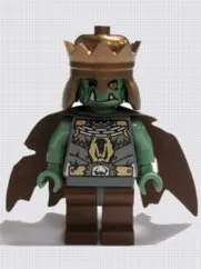 LEGO Fantasy Era - Troll King with Copper Crown minifigure