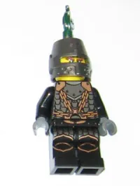 LEGO Kingdoms - Dragon Knight Scale Mail with Chains, Helmet Closed, Bared Teeth minifigure