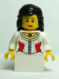 LEGO Kingdoms - Princess, Black Hair minifigure