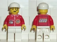 LEGO Cameraman 2 with TV logo minifigure