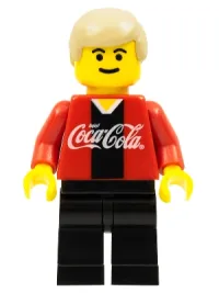 LEGO Soccer Player Coca-Cola Midfielder 1 minifigure