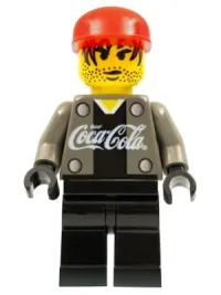 LEGO Soccer Player Coca-Cola Goalie minifigure