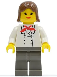 LEGO Soccer Hot Dog Girl (Coca-Cola) minifigure