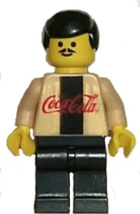 LEGO Soccer Player Coca-Cola Secret Player A - Gold minifigure