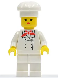 LEGO Chef - White Legs, Female minifigure