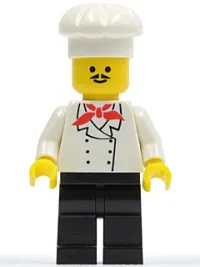 LEGO Chef - Black Legs, Moustache (Reissue) minifigure