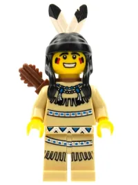 LEGO Tribal Hunter, Series 1 (Minifigure Only without Stand and Accessories) minifigure