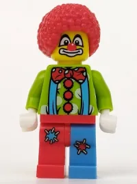 LEGO Circus Clown, Series 1 (Minifigure Only without Stand and Accessories) minifigure