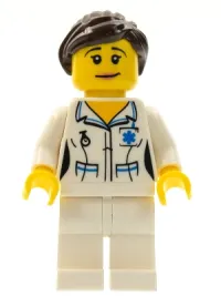 LEGO Nurse, Series 1 (Minifigure Only without Stand and Accessories) minifigure