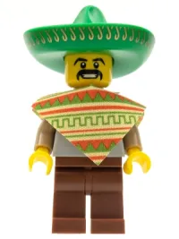LEGO Mariachi / Maraca Man, Series 2 (Minifigure Only without Stand and Accessories) minifigure