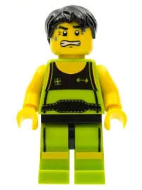 LEGO Weightlifter, Series 2 (Minifigure Only without Stand and Accessories) minifigure