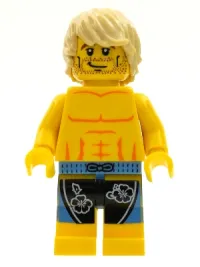 LEGO Surfer, Series 2 (Minifigure Only without Stand and Accessories) minifigure