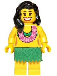LEGO Hula Dancer, Series 3 (Minifigure Only without Stand and Accessories) minifigure