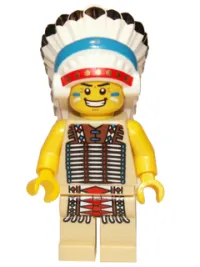 LEGO Tribal Chief, Series 3 (Minifigure Only without Stand and Accessories) minifigure