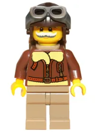 LEGO Pilot, Series 3 (Minifigure Only without Stand and Accessories) minifigure