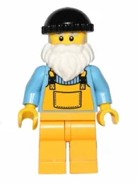 LEGO Fisherman (Black Cap) minifigure