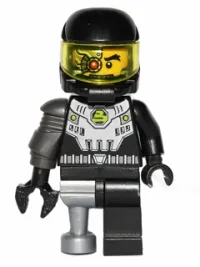 LEGO Space Villain - Flat Silver Pirate Peg Leg minifigure