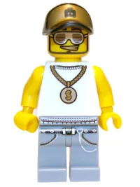 LEGO Rapper, Series 3 (Minifigure Only without Stand and Accessories) minifigure