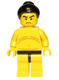 LEGO Sumo Wrestler, Series 3 (Minifigure Only without Stand and Accessories) minifigure