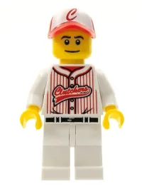 LEGO Baseball Player, Series 3 (Minifigure Only without Stand and Accessories) minifigure