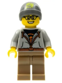 LEGO Street Skater, Series 4 (Minifigure Only without Stand and Accessories) minifigure