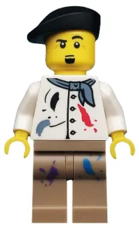LEGO Artist, Series 4 (Minifigure Only without Stand and Accessories) minifigure